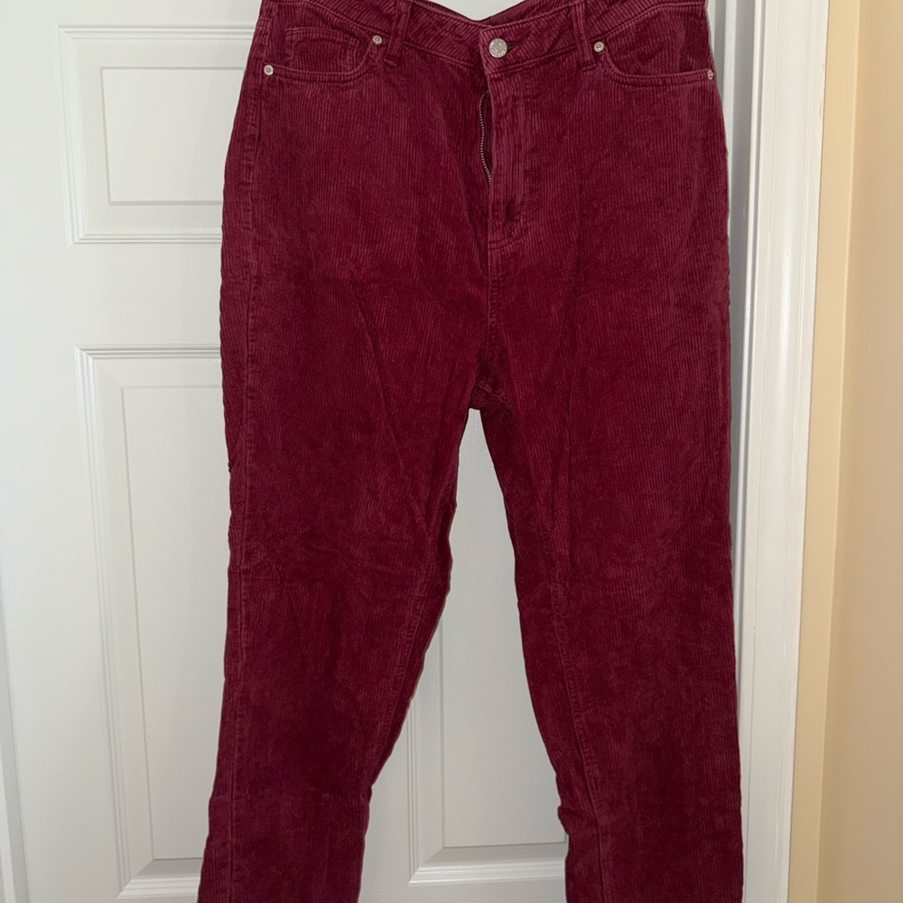 BDG Maroon Corduroy Pants